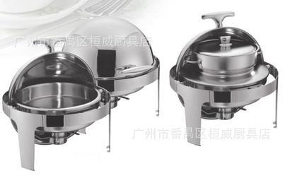 【豪華出口裝不銹鋼圓型直腳自助湯爐布菲爐 可電熱 酒店用品餐具】價格,廠家,圖片,其他酒店設備,廣州市番禺區(qū)桓威廚具店-